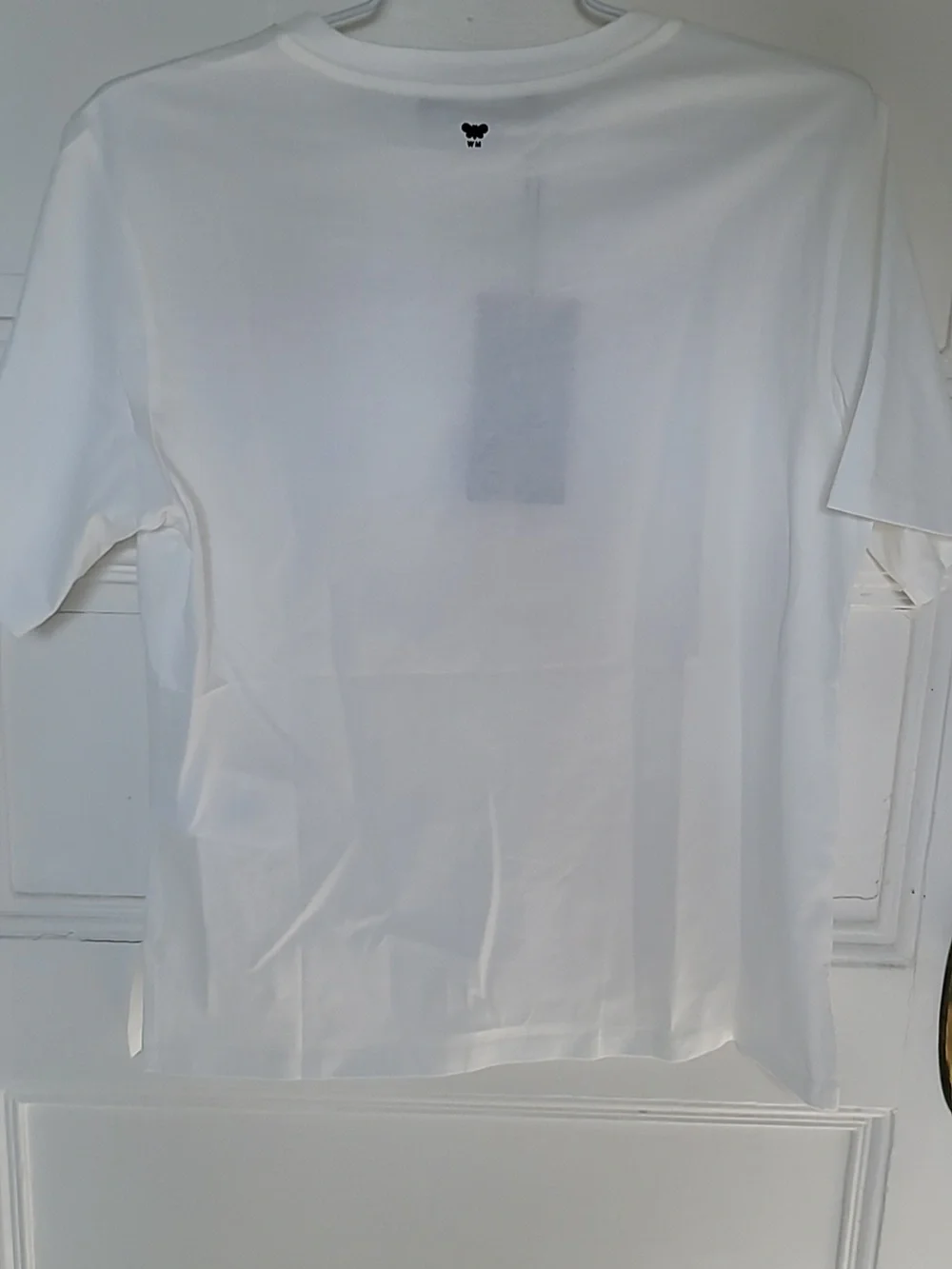 Weekend By Max Mara Print and Embroidery Embellished T-Shirt Sz S White New - Picture 10 of 16
